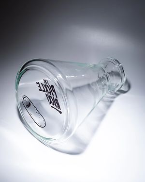 Колба для кальяна Conical Transparent Print Rick