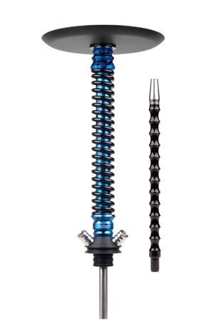 Шахта для кальяна Coilover Big ANOD Blue Space/Черный глянец