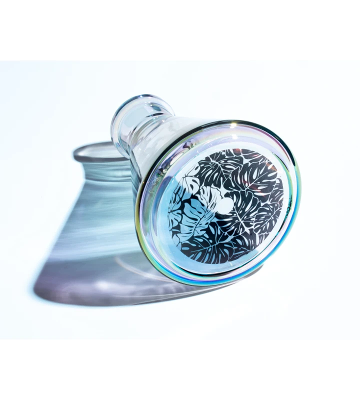 Колба для кальяна Conical Pearl Print Monsterra
