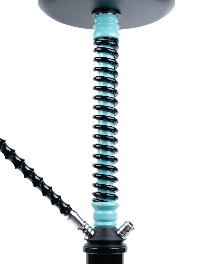 Шахта для кальяна Coilover Big BASE Мята/Черный глянец